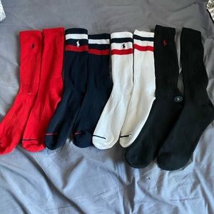 5 PACK OF UNWORN POLO SOCKS